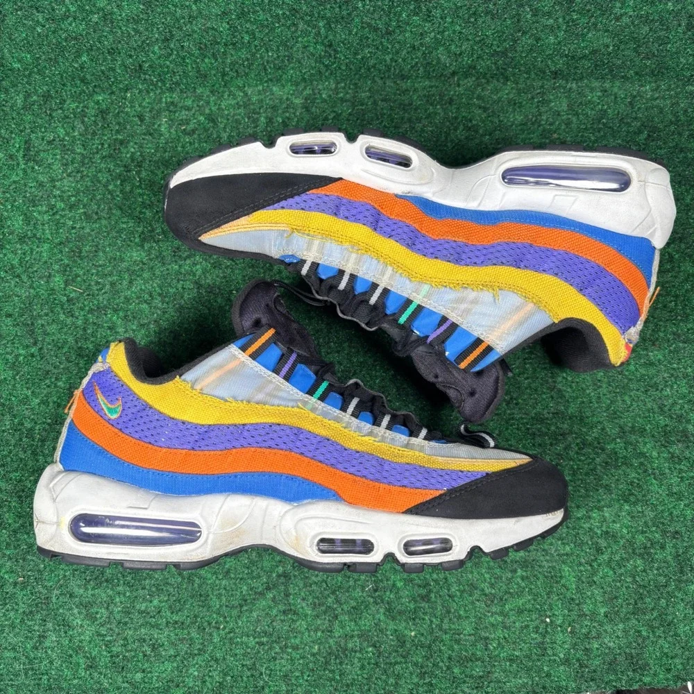 Nike Air Max 95 BHM 2020 Mens Multi Color Black White CT7435-901 Size 11